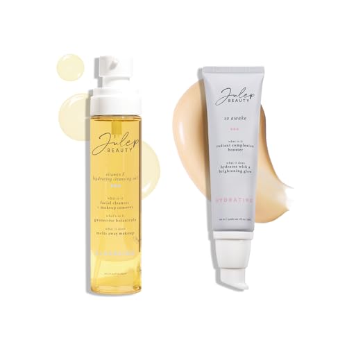 Set | Vitamin E Hydrating Oil Cleanser + So Awake Radiant Complexion Booster Daily Moisturizer