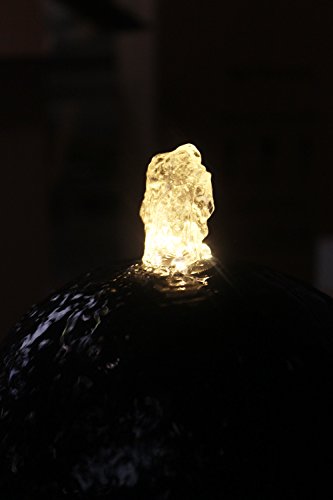 Arnusa LED Springbrunnenbeleuchtung in Warm-Weiß Quellsteinbeleuchtung LED Spot Kranz