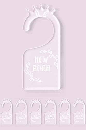 Clear Baby Closet dividers
