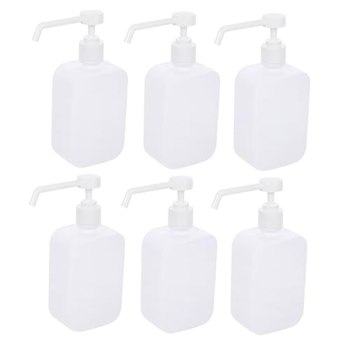 CRILSTYLEO 6 piezas Botellas Spray Vacías Recargables con Boquilla Larga para Líquidos Diseño Prueba de Fugas Portátiles para Cuidado Personal y Jardinería
