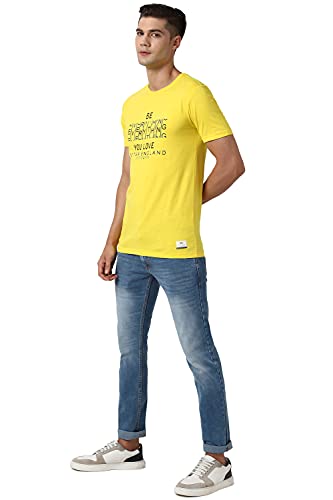 Image of Peter England Men's Slim Fit T-Shirt