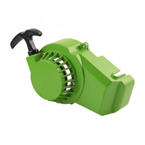 49CC Two-Stroke Small Sports Car Compatible All Aluminum Hand Puller Start Switch Igniter Compatible with Small Off-Road Motorcycles(Green)