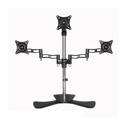 Support de moniteur épissage 3 écrans LCD pour ordinateur bureau multifonction D08S-1 - 4