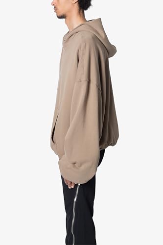 mnml Men's Lined Baggy 3/4 Zip Hoodie2