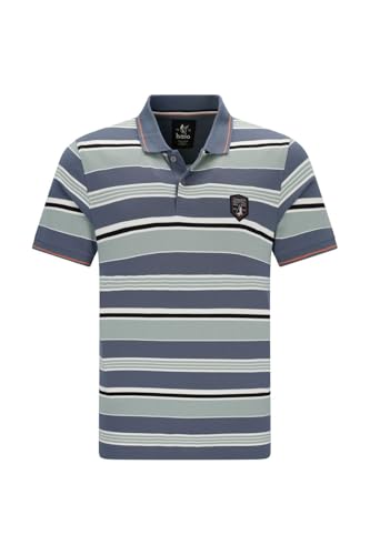 hajo Poloshirt Kurzarm Shirt Stay Fresh 27726 140 Basalt grau Mint gestreift, Herren-Größe:56 hajo Poloshirt Kurzarm Shirt Stay Fresh 27726 140 Basalt grau Mint gestreift, Herren-Größe:56