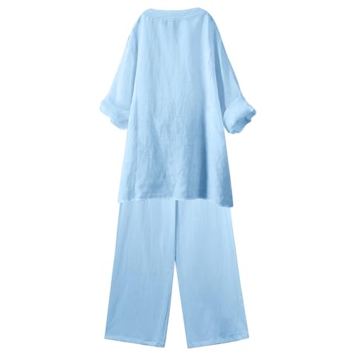 Tailleurs pas cher ensemble fluide couleur unie coupe ample