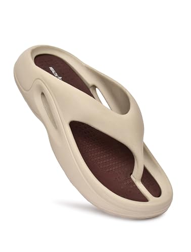 Image of HEALTH FIT Extra Soft Premium Slippers with Soft Acupressure Comfortable & Light Weight Stylish & Anti-Skid Classic Ultra Soft Casual Waterproof & Everyday Flip Flops HF147