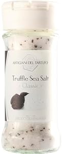 Artigiani del Tartufo - Trüffelsalz (90g) | Natürliches Gourmet-Meersalz mit schwarzen Trüffeln | Made in Italy