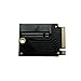 Suckoo for Rog Ally Handheld Conversion 2230 to 2280 SSD Hard Drive Expansion High Capacity Board NVME M-Key M.2 PCIE 4.0 Adapter Upgrade Converter Card 90 Degree