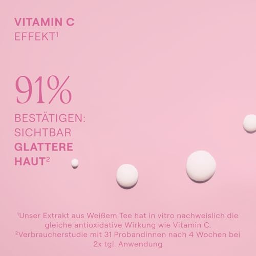 WELEDA Bio Glättende Augenpflege Wildrose & Weißer Tee - Naturkosmetik Natural Aging Augencreme mit Age Protect Complex & Koffein mindert erste Fältchen & verringert Augenringe (vegan, 12ml)