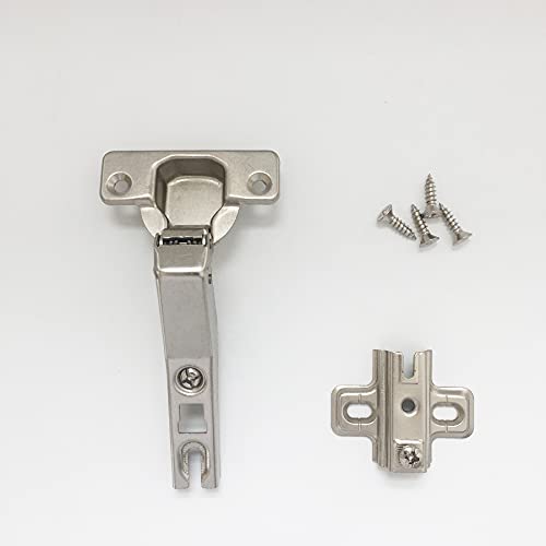 LIKERAINY 45 Degree Hinge diameter 35mm Without Damper for Special Corner Door Hinges for Cabinet Cupboard Wardrobe Folding Angular Doors Pack of 8 - Image 2