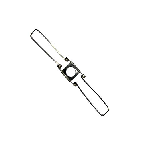 PANTALLA PLANA METALICA 400X130MM BLANCA