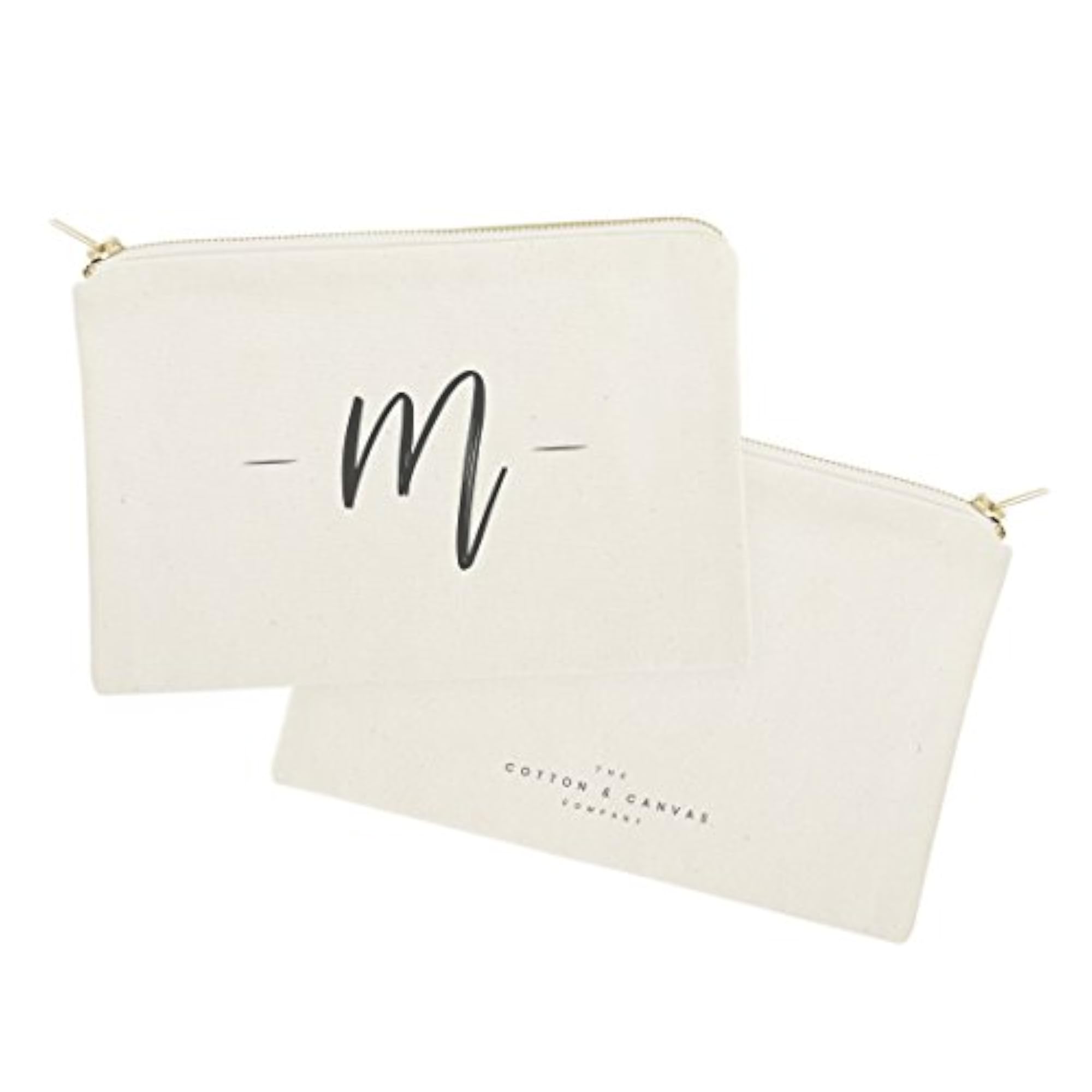Personalized Monogram Cosmetic Bag, Travel Makeup Pouch