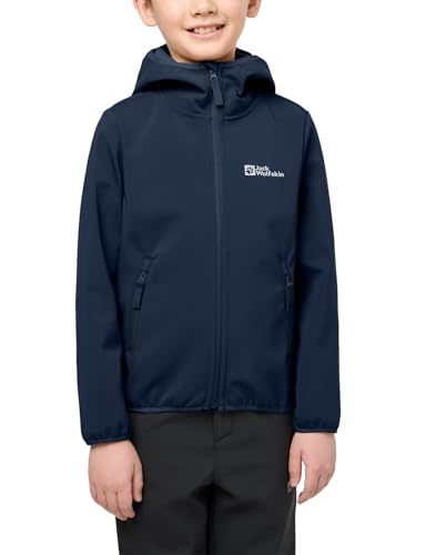Jack Wolfskin Unisex Kinder Fourwinds Jacket Kids, Night Blue, 152
