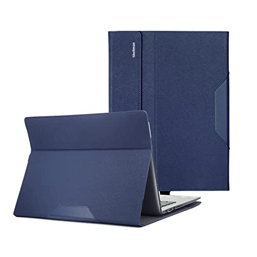 Shellman CaseÂ CoverÂ for Microsoft Surface Laptop Studio 14.4 Inch[Not fit Other Surface Series],PU Leather Protective Hard Shell Case Cover Accessories,Blue