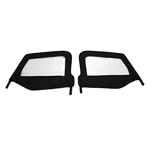 Sierra Offroad Jeep 2003-2006 Soft Top, Sailcloth Vinyl, Black - Thumbnail 4