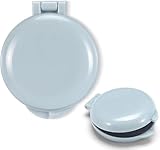 AHCVU Kuchenform aus Kunststoff, rund, zum Spielen von Teig oder Seife, Grau