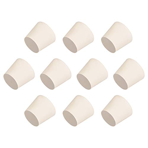 Bouchon en caoutchouc solide de laboratoire Taille 6 uxcell Haute Résistance