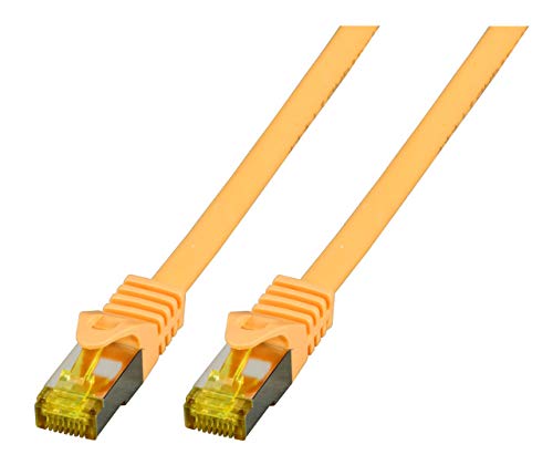 EFB Elektronik MK7001.20Y - Cable de red (20 m, Cat6a, S/FTP (S-STP), RJ-45, RJ-45, Amarillo)