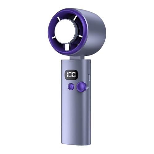 Ventilatore portatile portatile da esterno 0-100 velocità Piccolo raffreddamento USB ricaricabile controllo raffreddamento con compressione fredda Tipo C Ricarica rapida palmare