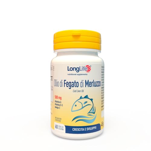 LongLife Olio di fegato di merluzzo 500 mg