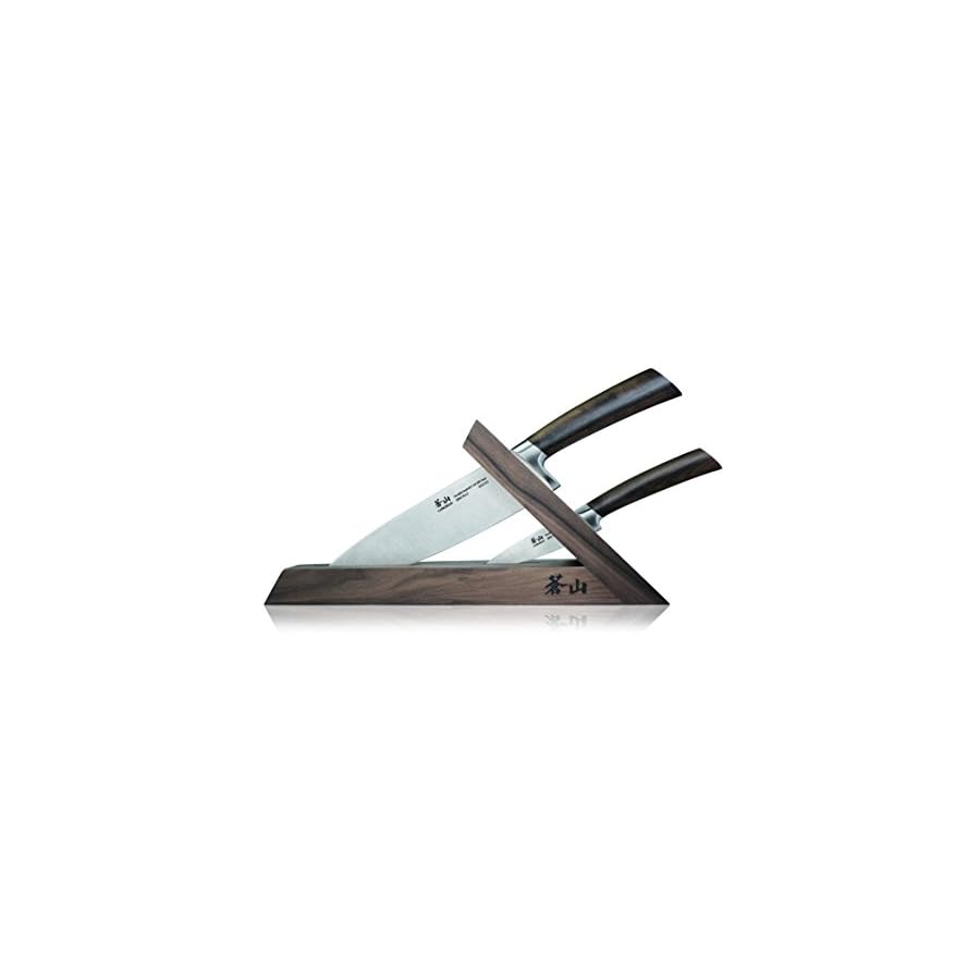 Cangshan-TA-Series-1021356-Swedish-Sandvik-14C28N-Steel-Forged-3-Piece-TAI-Knife-Block-Set-Walnut Cangshan TA Series 1021356 Swedish 14C28N Steel Forged 3-Piece TAI Knife Block Set, Walnut