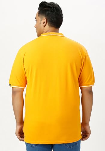 Image of Wear Your Opinion Men's Plus Size Tipped Polo Collar Neck Tshirt