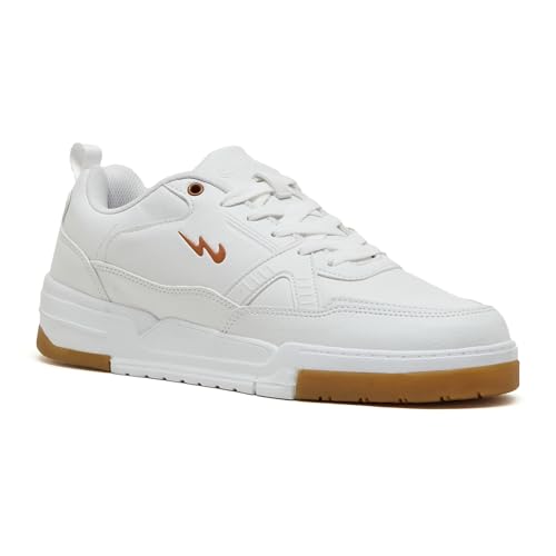Campus Men's OG-27 WHT Sneakers - 8UK/India OG-27