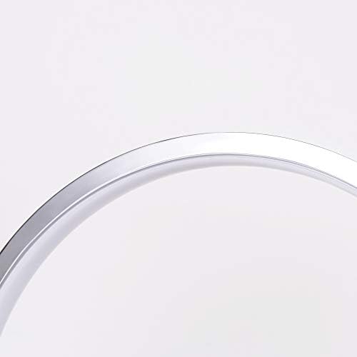 SPARKSOR Circle Shape LED Table Lamp,Dimmable Touch desklight,Round Aura Shape and Touch dimming Bring a sci-fi Atmosphere to The Space