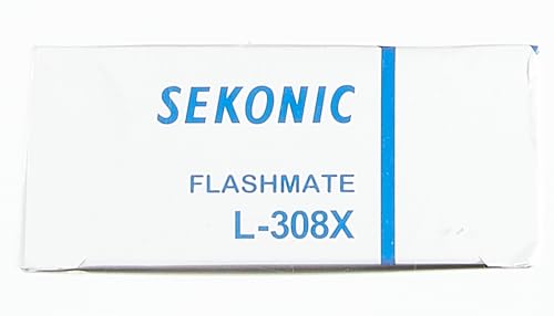 Sekonic FLASHMATE L-308X Photographers and Film Makers Exposure Meter - Black/Blue