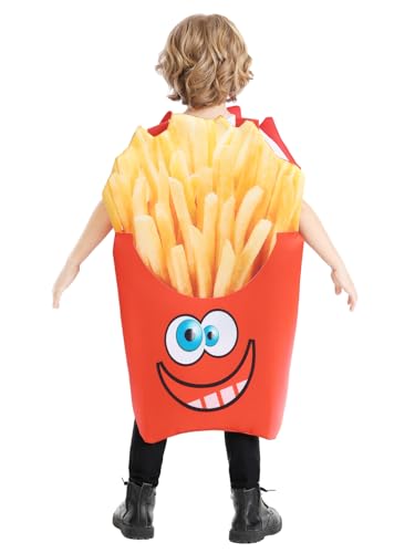 Disfraz de papas fritas para niños 4-8 años miniatura 3