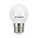Produktbild SYLVANIA Toledo Ball LED-Lampe, 470 lm, Lichtstrom, E27 Fassung/Sockel, mattiert, glas, 5 W, White