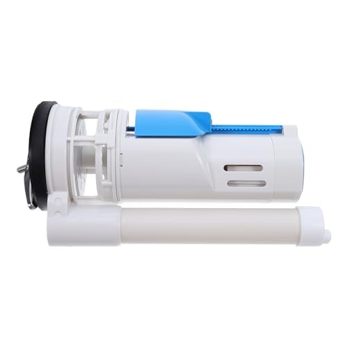 EXCEART Kit de Válvula de Descarga Doble para Inodoro Pieza Water Ridge, Repuesto para Sistema de Descarga con Botón Pulsador, Mecanismo Silencioso Baño Doméstico