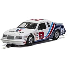 Scalextric Ford Thunderbird Stock Car 132 Slot Race Car C4035, White, Red & Blue