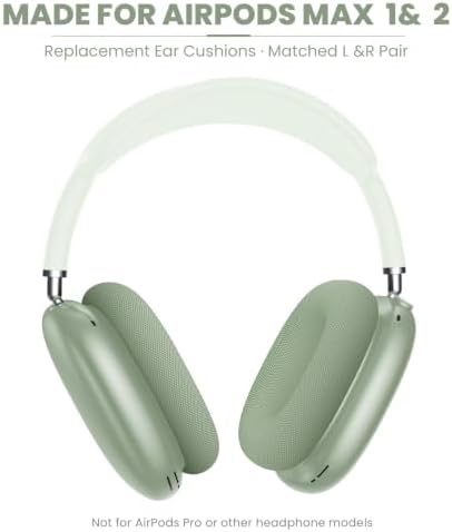 Ear Cushions for AirPods Max 1 & 2 Headphones, Mesh Replacement Earpads - 1