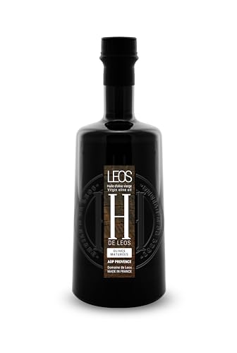 Huile d'olive maturée AOP Provence Leos : un grand cru fruité noir d'exception