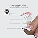 BTArtboxnails XCOATTIPS Toe Nail Tips - Lamp-Curable Real Square Pink Press On Toenails for Women, 150 Soak Off French Tip Toe Nail Extensions in 15 Sizes, Builder Gel & Top Coat Required