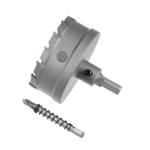 Broca sierra de corona 58mm Yantbin para acero miniatura 3