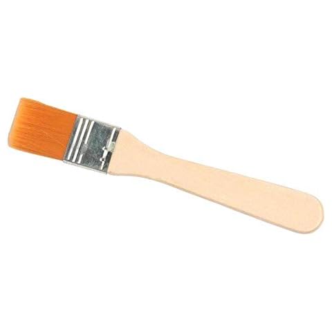 FUHUY 1 Pc Professional Nylon Paint Brushes Nylon Hair Different Size Wooden Handle Watercolor Brushes for Acrylic Oil Painting School Art Supplies Cover