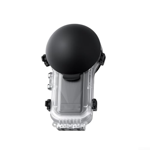 X5 Boîtier étanche pour appareil photo sous-marin avec protection d'objectif transparent Compatible avec libération rapide magnétique 60 m