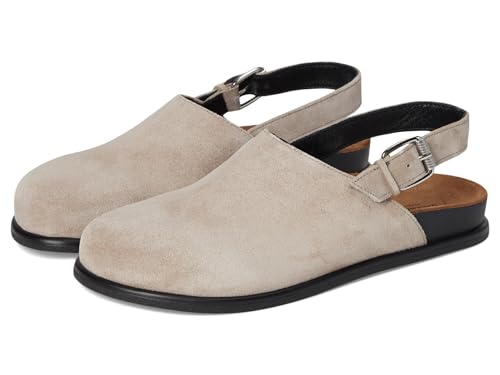 Vagabond Shoemakers Women's Effie Suede Mule, Taupe, 8