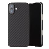 Deff ディーフ iPhone17/16用 アラミド繊維 薄型 耐衝撃 超軽量 カーボン風(調) ケース (6.7inch 16Plus)