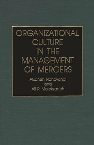 Organizational Culture in the Management of Mergers