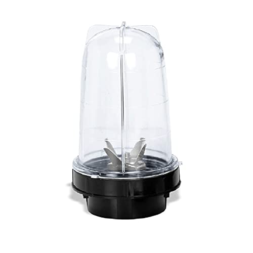 Awon-SE || Super Premium Big Bullet Juicer Jar ABS Plastic Set of 1 Bullet Jars 530ml- Black