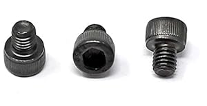 iexcell 50 Pcs M5 x 6mm Thread Pitch 0.8 mm Alloy Steel 12.9 Grade Hex Socket Head Cap Screws Bolts Kit, Black Oxide Finish