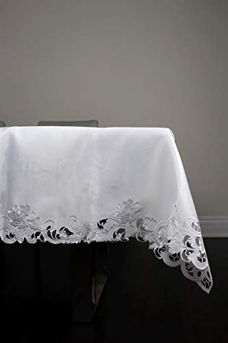 H & A Collection Marina Decoration Vintage Elegant Embroidered Cutwork