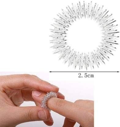 Image of Manav Acupressure Magnet Therapy Tools Set With Byol Magnet,Chakra Magnet, 5 Star Magnet & Bar Magnet With Sujok Jimmy Keyring & Paper Tape Massager (Multicolor)