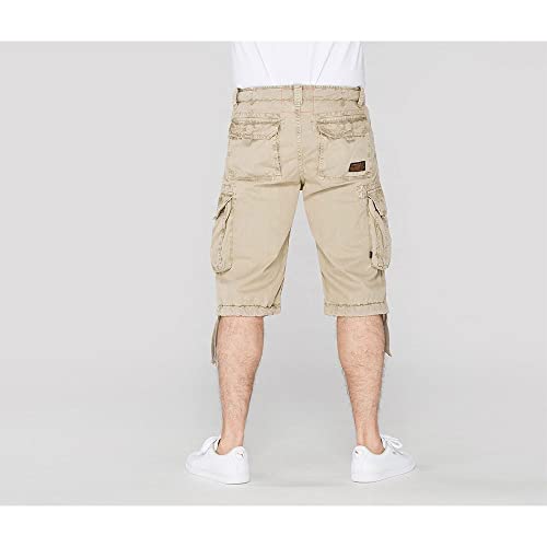 Alpha Industries Herren Ma-1 Vf 59 Bomberjacke Cargos, Bone White, 34 EU – Ansicht 5