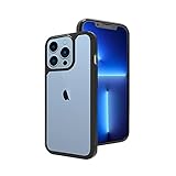 GAURUN iPhone13 Pro Max 対応 ケース 耐衝撃 ピュア ハイブリッド Black Edition 変色なし クリア エアクッション 黄ばみなし 持ちやすい 滑らない iPhone13 プロマックス ケース