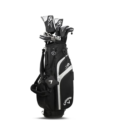 Callaway Golf XR 26 Package Juego de golf, 13 piezas, negro/plateado, grafito regular, mano derecha, +1\